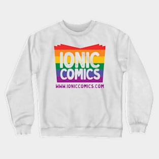 Ionic Comics Logo: Pride Crewneck Sweatshirt